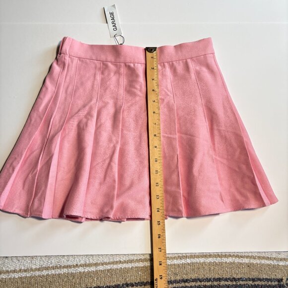 New With Tags Garage Brittany Pleated Skirt Prism Pink Size Small - Picture 8 of 8